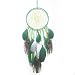 Produktbild Traumfänger Dreamcatcher Windspiel Handgemachte Künstliche Pfauenfeder Traumfänger Anhänger Dekorative Innen Ornament Dekoration für Weihnachten, Hochzeit, Party, Draußen