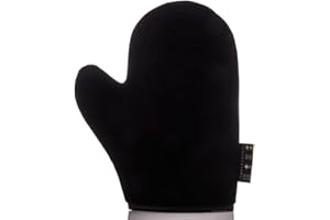 Rose & Caramel Deluxe Tanning Mitt Double Layered Thick Self Tan Mitt, Washable, Reusable, streak free look, perfect hand and feet application