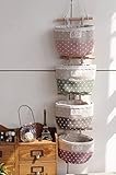 Hängeorganizer,Wand hängenden/CIDBEST® kreativ 4 Tasche Hanging Storage Bag/Hängende Kombination/Wand Hängen Hängeorganizer/Hängende Tasche/Debris Beutel/ Bad Wand Utensilo,Multifunktionale Wohnzimmer Schlafzimmer Hängenden Tasche - 2