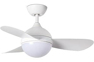 Faro Barcelona 34300 - HVAR Ventilador de techo blanco