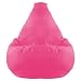 XXL Highback Filled Beanbag Gaming Lounge Chair in Pink. Ideal for Relaxing, Gaming, Lounging, Great for Adults, Teens & Kids. Made from High Quality Water Resistant Material, Available in 10 Great Colours