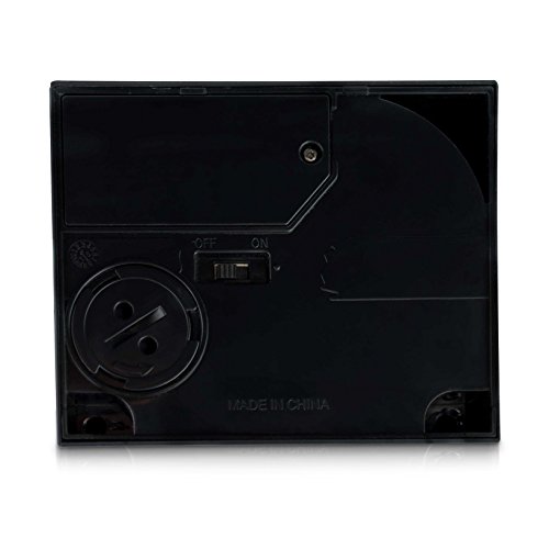 VENKON – Elektronische Spardose Skelett in der Box Trickspardose – 12 x 10 x 9 cm – schwarz - 8