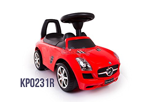 RIDE-ON PUSH ALONG CAR VEHICLE BABY TODDLER WALKER MERCEDES BENZ KP0231R