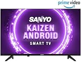Sanyo 80 cm (32 inches) Kaizen Series HD Ready Smart Certified Android IPS LED TV XT-32A170H (Black) (2019 Model)