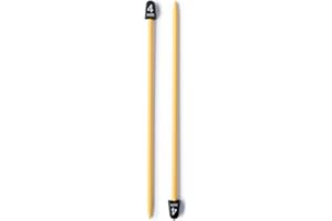 Pym - Prym (17cm, 4,00 mm) Aigne de Tricot pour Les Enfants - 1 unité, Yellow