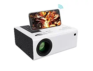 METRONAUT PS4 Gaming FullHD 1080P Supported Projector, Bluetooth, AV/TV, USB, SD, VGA, HDMI, Miracast