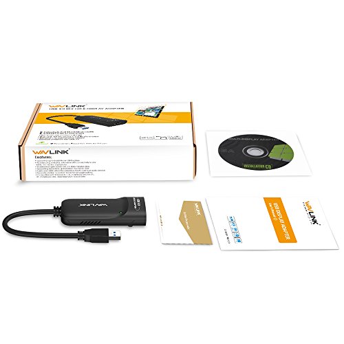 Wavlink USB 3.0 zu HDMI Multi-Display Adapter für Windows und Mac bis zu 2048 x 1152/1920 x 1200 (schwarz) - 7