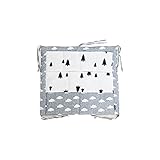 Vine Baby Betttasche für Baby Bett – mit gestickter Applikation, Utensilio, Wandaufbewahrung, Aufbewahrung fürs Kinderbett - 5