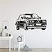 Produktbild Wandaufkleber, Bmw Auto Vinyl Wandaufkleber Wandbild Für Kinderzimmer Abnehmbare Dekoration Fahrzeug Wandtattoo Schlafzimmer Kindergarten Wohnkultur Poster 42X79 Cm