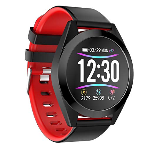 Preisvergleich Produktbild Saingace(TM) Bluetooth Smartwatch, Fitness Armband Wasserdicht Farbbildschirm Smart Watch Damen Herren Fitness Tracker Aktivitäts Uhr mit Pulsmesser Schlafmonitor Anruf für Android iOS