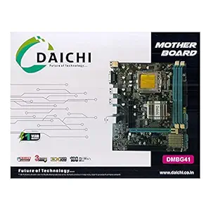 DAICHI G41 Motherboard for 3rd Generation Processor Support SATA2 3Gb/s with 1 Year Manufacturer Warranty