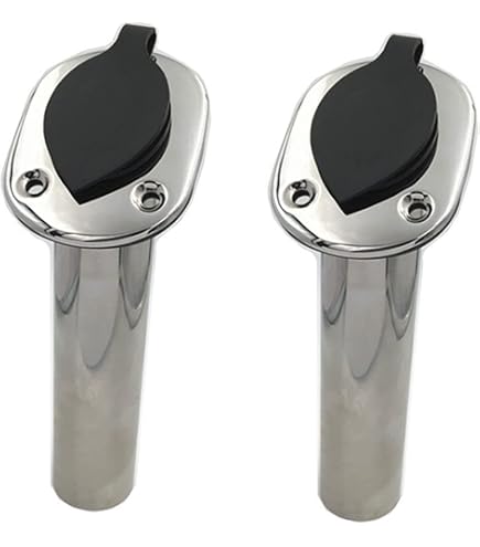 Portacanne Da Pesca Regolabile 360° - Per Barca, Kayak, Yacht, In Plastica UV Resistant, Con Viti Inox
