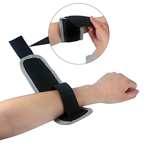 SOBROVO Leistungsstarke magnetische Armband mit 5 leistungsstark für die Befestigung Schrauben, Nägel, Schere und kleine Werkzeuge - 7