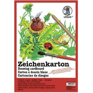Preisvergleich Produktbild Ludwig Bähr Zeichenkarton 200g / qm A3 VE=10 Bogen