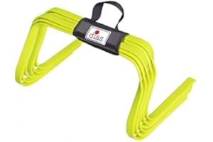 ‎RHINOS SPORTS RHINOS sports elastische Koordinationshürden im 6er-Set | 23 cm