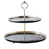 ➤ Fácil de ensamblar y almacenar plano.Úselo como puesto de magdalenas, puesto de postres o sirva para frutas y otros dulces.Se puede utilizar en todo tipo de eventos y fiestas, como fiestas de té, baby showers, graduaciones, bodas, Navidad, Acción de Gracias o para la decoración del hogar.
