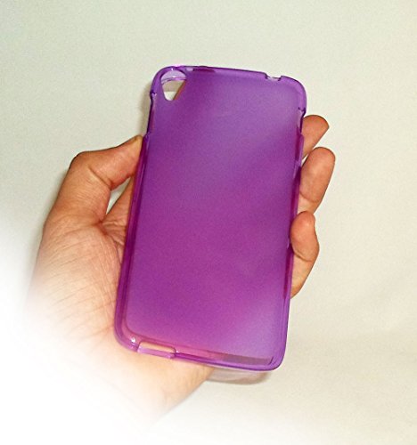FUNDA DE GEL SILICONA MORADO PARA Alcatel One Touch Idol 3  pantalla 5 5  - Envio por mensajeria URGENTE