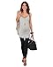 The Essential One - Longline Nursing Vest Stripe - EOM84 - Small