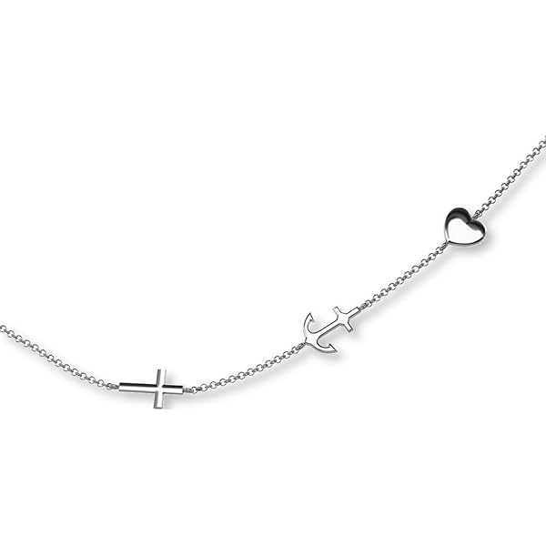 Zilveren geloof hoop en liefde 17 mm hanger - Geloof - Geluk - Liefde Zilveren geloof hoop en liefde 17 mm hanger - Geloof - Geluk - Liefde