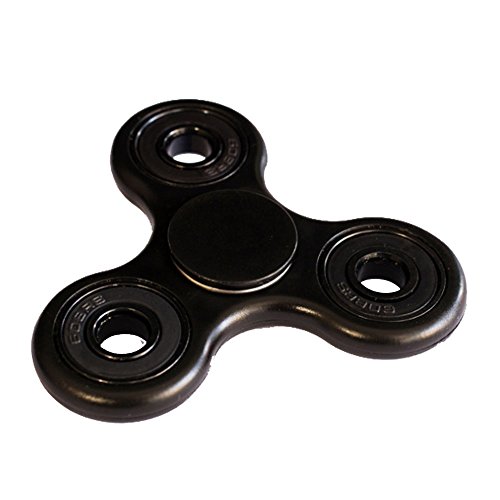 Haehne Tri Fidget Hand Spinner Toy, Stress Reducer High Speed Ceramic Bearing Finger Toy - Perfect for ADD / ADHD / Anxiety / Autism & Stress Relief Adult Children, Office Desk Gadget (Black) Haehne Tri Fidget Hand Spinner Toy, Stress Reducer High Speed Ceramic Bearing Finger Toy - Perfect for ADD / ADHD / Anxiety / Autism & Stress Relief Adult Children, Office Desk Gadget (Black)
