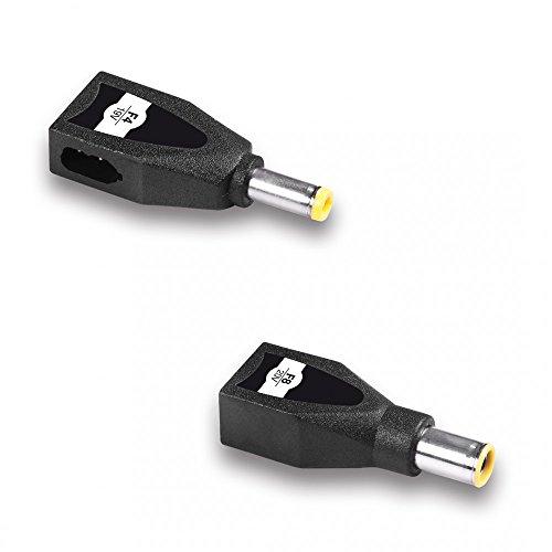 FANTEC NBU90W Slimline Universalnetzteil für Notebooks (12V – 20V max. 90 Watt Ausgangsleistung, USB-A Anschluss 5V/2A mit 10W, inkl. 6 verschiedene Adapteraufsätze, automatische Spannungserkennung, Farbdisplay) schwarz - 3