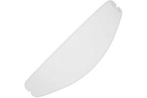 NOLAN 000121623017025 Accessoires, Réfléchissant transparent avec bordure en silicone, taille unique