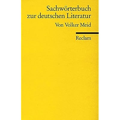 [PDF] Sachwörterbuch zur deutschen Literatur (Reclams Universal-Bibliothek) KOSTENLOS DOWNLOAD
