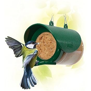 Grumpy Gardener Set of 1 Nut Pecker Bird Feeder & 1 x 330g Nut Pecker ...