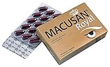Macusan Royal Tablets for Dry Eyes | Capsules to Treat Dry Eyes with Lutein, Zeaxanthin, Ginkgo Biloba, Omega 3, Zinc, Vitamin C, Vitamin E, Selenium, and Copper | Healthy Eyes & Healthy Vision