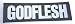 Produktbild Godflesh - Logo Woven Aufnaeher