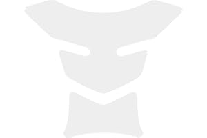 BIKE-label Adesivo per serbatoio trasparente piccolo 3D per moto, protezione del serbatoio X501480