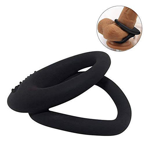 Preisvergleich Produktbild Urnight Hodenring - Penisring - Peniskäfig - Cockring - Sexspielzeug Männer - Hodenringe für Männer - Erotik Spielzeug für Paare- Eichelring - Sextoy