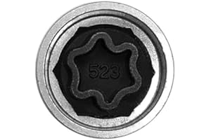 MON & SONS M&S Security Master Anti Theft Car Locking Wheel Nut Bolt Key Replacement for VW Volkswagen 523 C for Caddy Golf Jetta Passat Polo Tiguan Touran Transporter