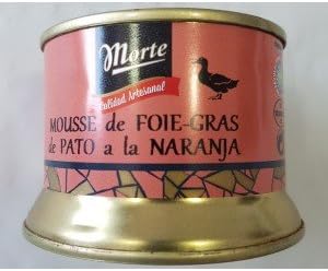 Morte duck liver Mousse orange flavour 130 g.