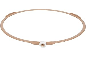 EASYBYMALL Mikrowellen-Drehteller mit zuverlässiger Drehung für Ring und Bodenschale (22 cm)