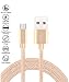 Chevron Type C To Usb A 3.5 ft [1 Meter/ 3.3 Feet] Nylon Braided Original Long And Tough Cable For Oneplus 5/Oneplus 3T/ Oneplus 2/Huawei Honor Magic/ Nexus 5X/ Nexus 6P/Le Eco Le 2/ New Macbook/Chromebook Pixel/Gionee S6/Meizu Pro 5/ Xiaomi Mi 4C/ Xiaomi Mi 5/ Leeco Le 1S/Leeco Le 2/ Le 2 Pro/Leeco Le Max 2/ Nokia N1 Tablet And Many More Type C Devices - Gold RS.299.00