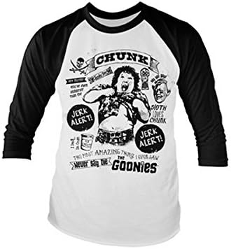 Goonies Chunk Jerk Alert Baseball Long Sleeve - Multicoloured - Large