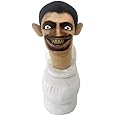 TechMax Solution Scary Toilet Smile Plush Toy Stuffed Plushie Doll Toys Collectible Gifts for Kids Fans Adults Birthday