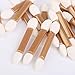 Disposable Double Ended Latex Eye Shadow Applicators Pack of Approx.50pcs Gold