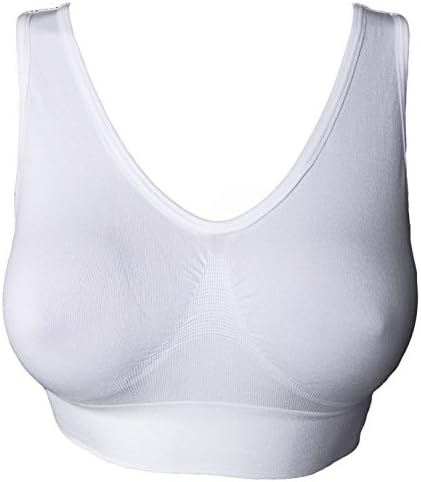 UtopyaUK Comfort Bra Women Girls Crop Top Seamless Comfortable Bralette Camisole Sleep Yoga Stretch Vest Wire Free Wireless