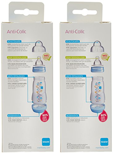 MAM 99921522 – Anti-Colic 260 ml, Doppelpack für Mädchen - 3