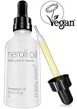 Aceite Esencial de Neroli - ENORME 30ml - Vegano, Cruelty-Free, Orgánico - Aceite de Neroli 100% Puro, Hecho a Mano y Prensado en Frío Citrus Aurantium