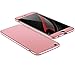 Produktbild iPhone 6 Hülle, Aostar 3 in 1 Ultra Dünner PC Harte Case 360 Grad Ganzkörper Schützend Handyhülle Case Cover Bumper Schutzhülle Vollschutz Schale für iPhone 6/6s (iPhone 6/6s, Rose)