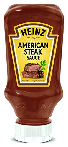 Preisvergleich Produktbild Heinz American Steak Sauce, Kopfsteher-Squeezeflasche, 220ml