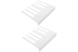 BESTonZON 52stücke Teiliges Klavier Reparaturset Für Klaviertasten Hochwertige Piano Keytops Aus Acryl Langlebige Klavierzubehör Für Pianisten