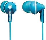 Panasonic RP-HJE125E-Z Ergo Fit In-Ear Headphone - Turquoise (Electronics)