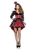 Leg Avenue 85399 – Victorian Vamp Damen kostüm, Größe Medium (EUR 38), Damen Karneval Kostüm Fasching - 3