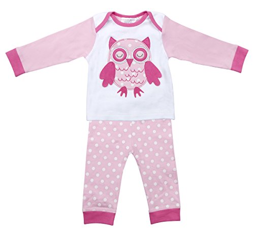 Lora Dora Baby Girls Pyjama Set 2 Piece Pjs Outfit Top + Bottoms Toddlers Nightwear Size UK 6-24 Months