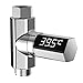 Produktbild True-Ying 360 ° drehbarer LED-Bildschirm, wasserdicht, genauer und sichtbarer Wassertemperatur-Sensor, batteriefrei, digitales Duschthermometer