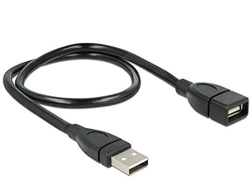 DELOCK Kabel USB 2.0-A Stecker> Buchse ShapeCable 50 cm - 3